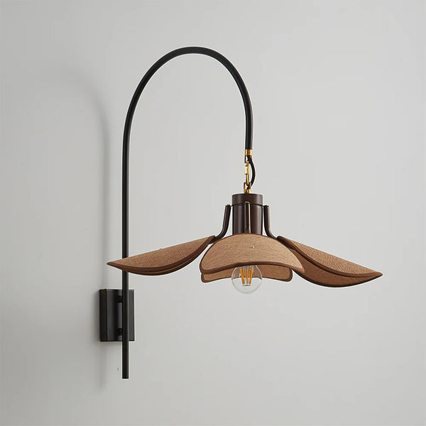 Japanese style wabi-sabi retro wall lamp