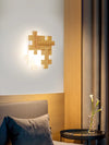 Jigsaw Wooden Wall Light