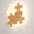 Jigsaw Wooden Wall Light