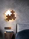 Jigsaw Wooden Wall Light