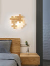 Jigsaw Wooden Wall Light