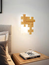 Jigsaw Wooden Wall Light