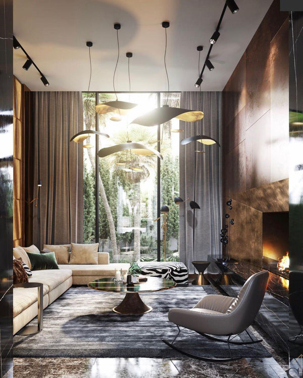 Lederam Manta Pendelleuchte