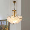 Living room light luxury crystal chandelier
