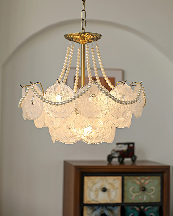 Living room light luxury crystal chandelier