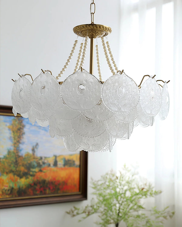 Living room light luxury crystal chandelier