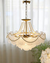 Living room light luxury crystal chandelier