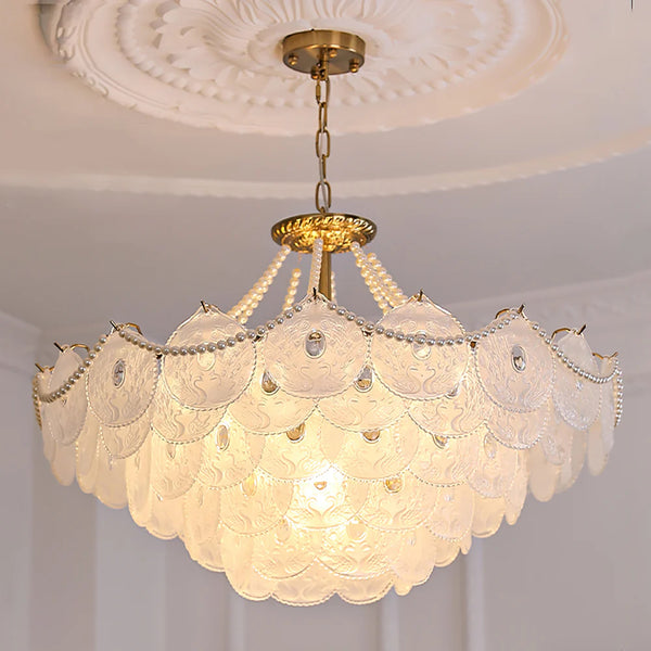 Living room light luxury crystal chandelier