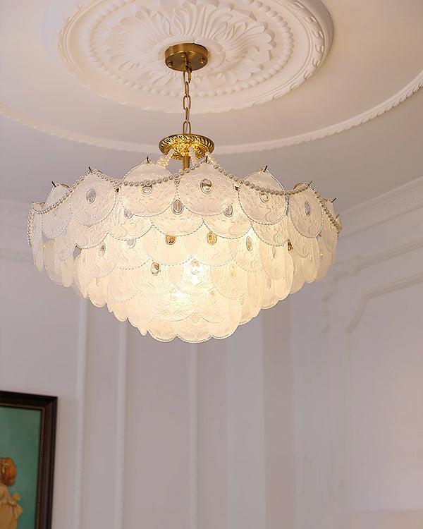Living room light luxury crystal chandelier
