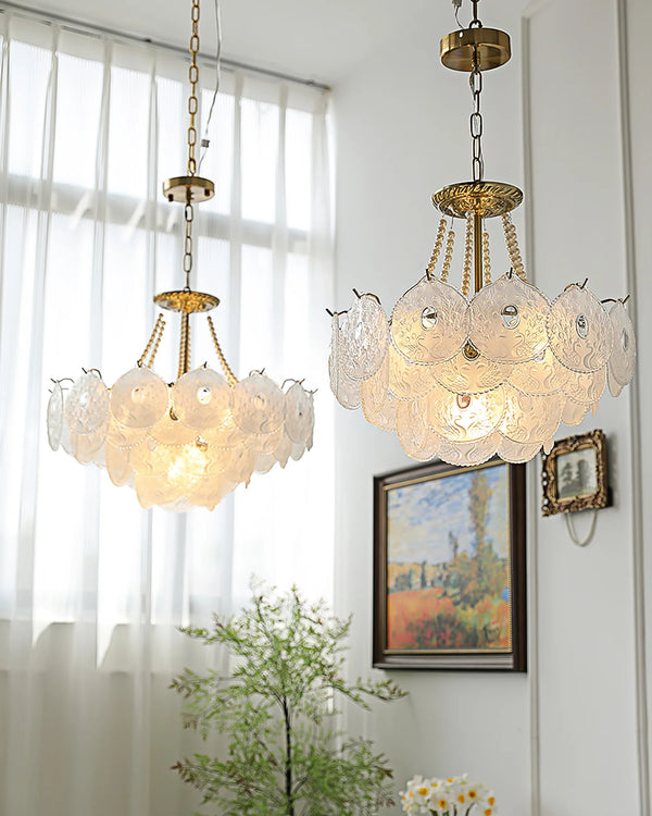 Living room light luxury crystal chandelier