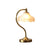 Retro bedroom study petal table lamp