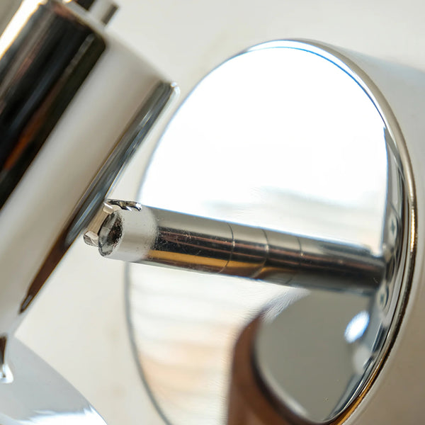 Medieval style solid wood wall lamp