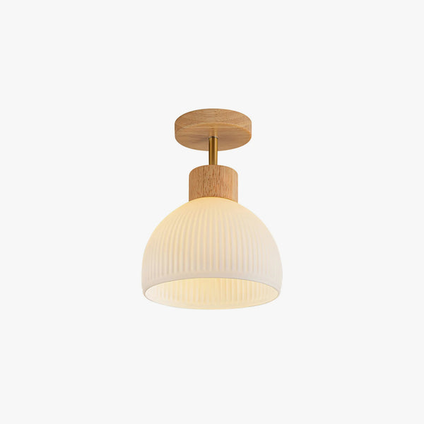 Modern wooden entrance ceiling lamp