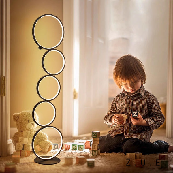 Modern Donut Floor Lamp