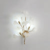 Modern simple crystal wall lamp
