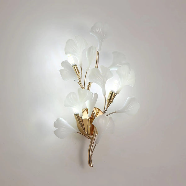 Modern simple crystal wall lamp