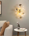 Modern simple crystal wall lamp