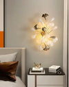 Modern simple crystal wall lamp