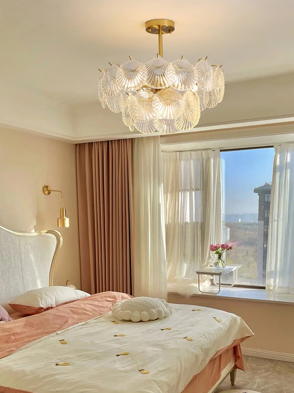 Modern simple living room glass Pendant light