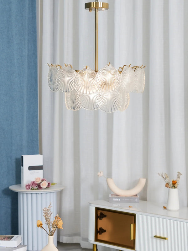 Modern simple living room glass Pendant light