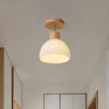 Modern wooden entrance ceiling lamp