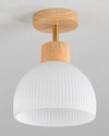 Modern wooden entrance ceiling lamp
