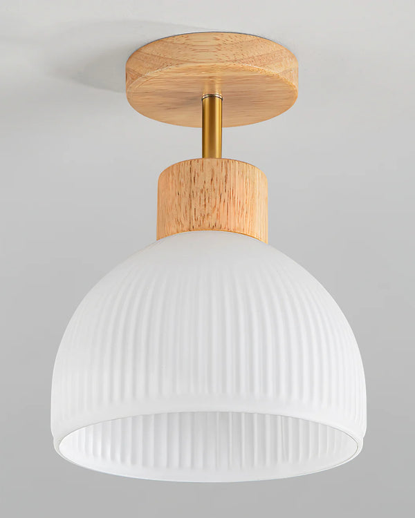 Modern wooden entrance ceiling lamp