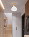 Modern wooden entrance ceiling lamp