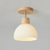Modern wooden entrance ceiling lamp