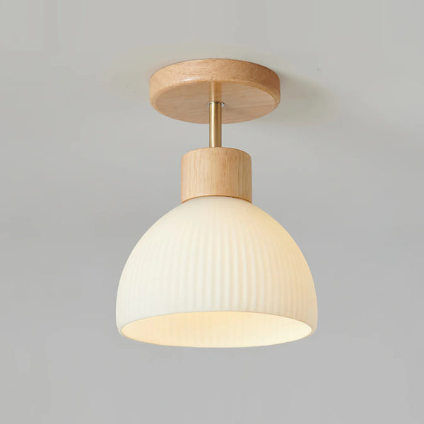 Modern wooden entrance ceiling lamp