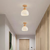 Modern wooden entrance ceiling lamp