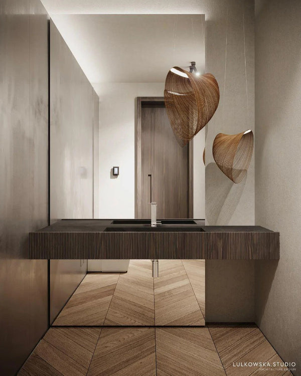 Suspension en bois anti-moustiques, diamètre 40/60/80 cm