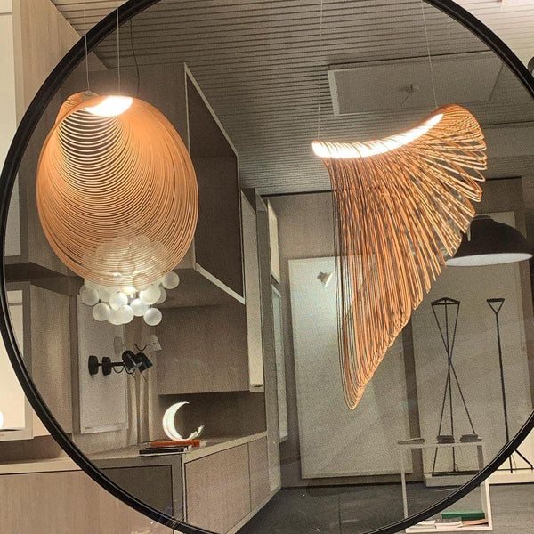 Suspension en bois anti-moustiques, diamètre 40/60/80 cm