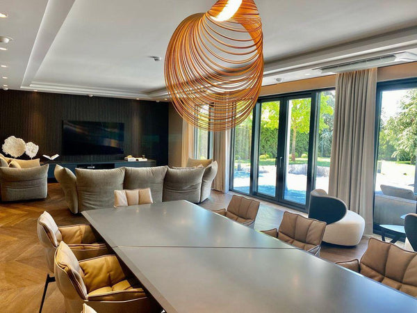 Suspension en bois anti-moustiques, diamètre 40/60/80 cm