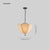 Nordic Wabi-sabi style diffused Pendant light
