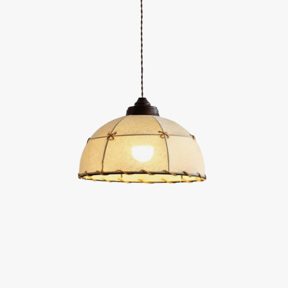 Nordic Wabi-sabi style hand-woven Pendant light