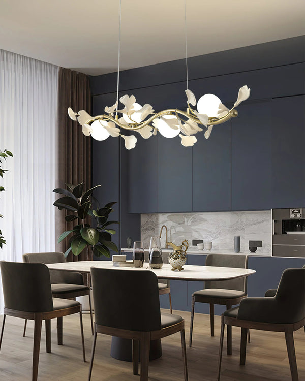 Nordic Ginkgo Leaf Chandelier