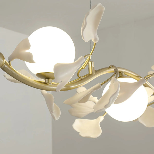 Nordic Ginkgo Leaf Chandelier