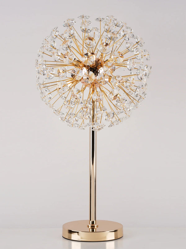 Nordic bedroom dandelion crystal table lamp