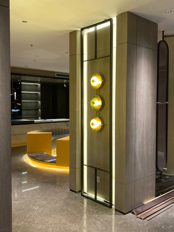 Nordic light luxury wall lamp