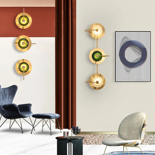 Nordic light luxury wall lamp