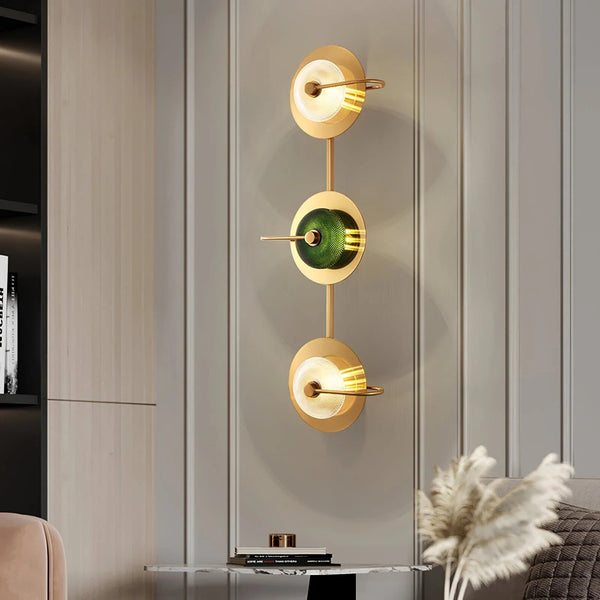 Nordic light luxury wall lamp