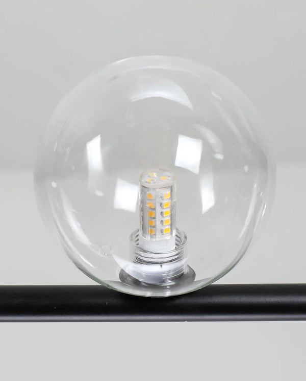 Nordic restaurant bar glass pendant light