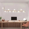 Nordic restaurant bar glass pendant light