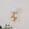 Nordic style bedroom flower bud wall lamp