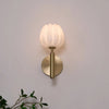 Nordic style bedroom flower bud wall lamp