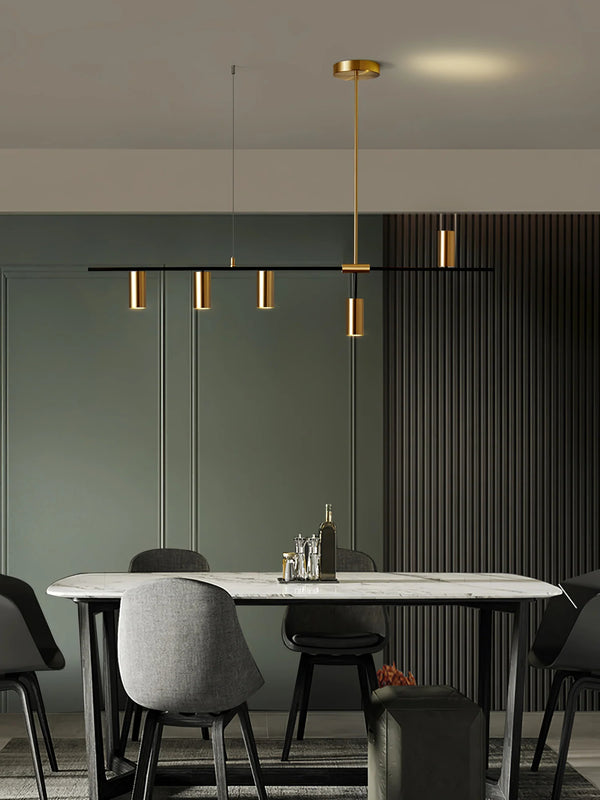 Nordic style restaurant chandelier