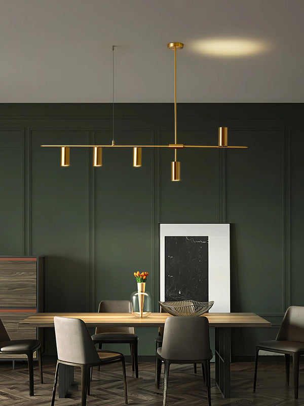 Nordic style restaurant chandelier