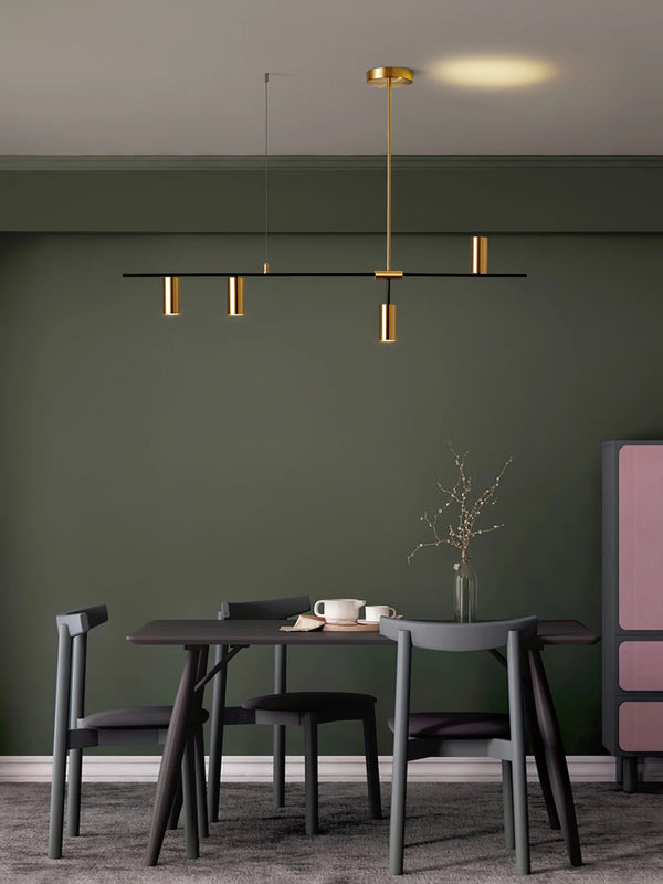 Nordic style restaurant chandelier