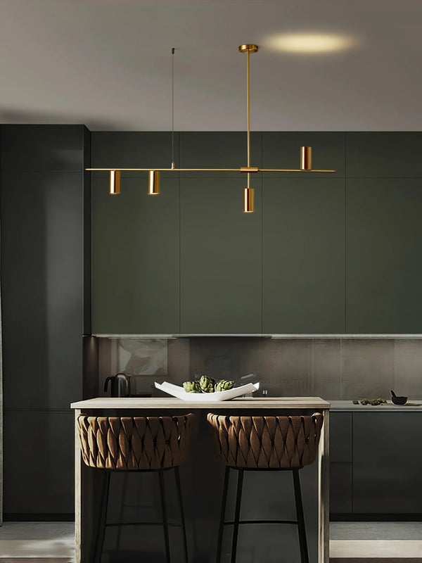Nordic style restaurant chandelier